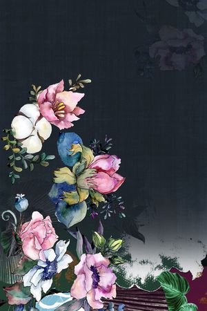 花卉印花花型图片