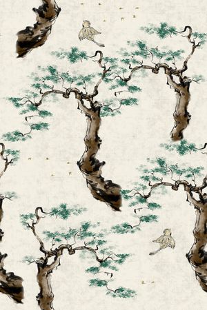 大牌风印花花型图片
