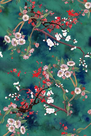 香云纱印花花型图片