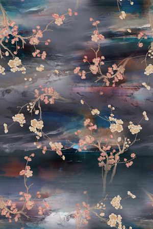香云纱印花花型图片