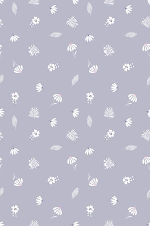 连衣裙印花花型图片