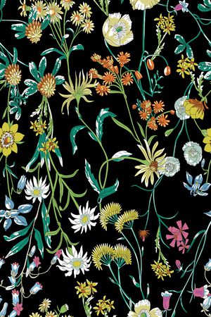 大牌风印花花型图片