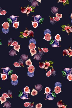 水果印花花型图片