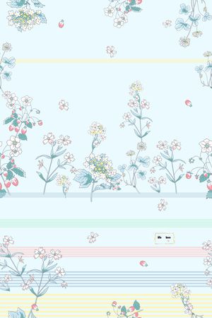 花卉印花花型图片
