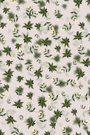 花卉印花花型图片