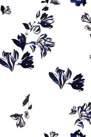 小碎花印花花型图片