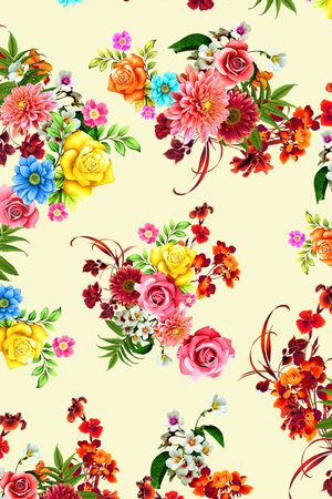 潮牌印花花型图片