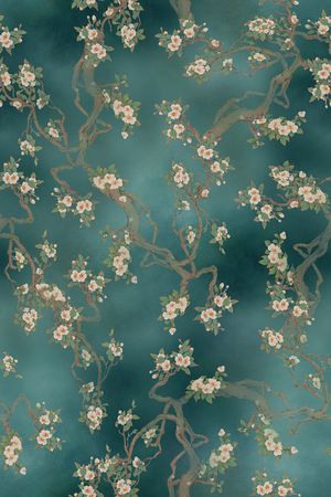 香云纱印花花型图片