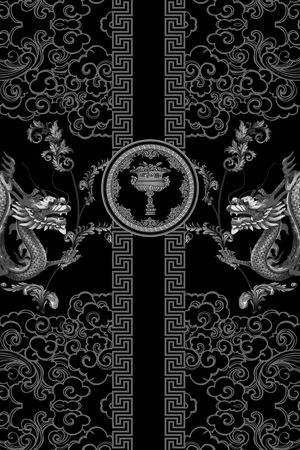 潮牌印花花型图片