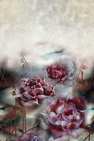 花卉印花花型图片