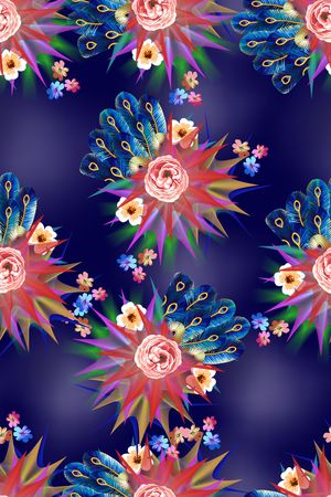 女装印花花型图片