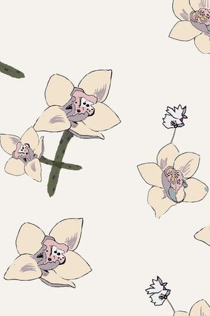 数码花型印花花型图片