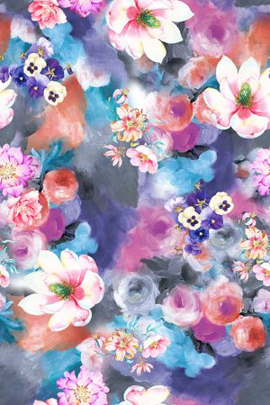 潮牌印花花型图片