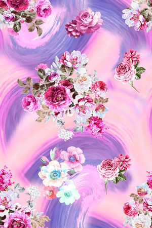 潮牌印花花型图片
