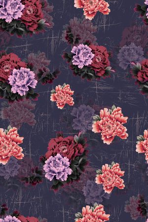 花卉印花花型图片