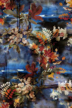 香云纱印花花型图片