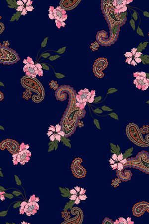 花卉印花花型图片