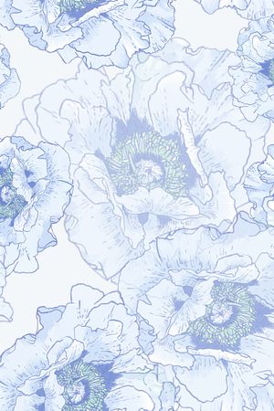 小清新印花花型图片