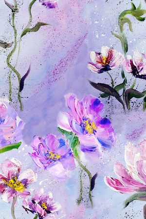 花卉印花花型图片