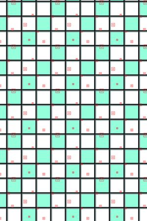 男装格子印花花型图片