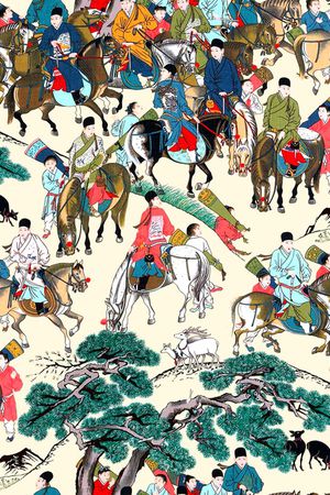趣味印花花型图片
