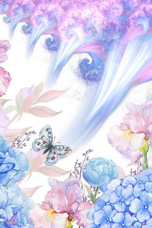 炫彩印花花型图片