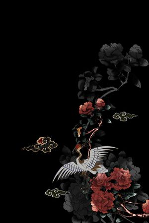 胸前独幅印花花型图片