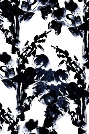 笔触印花花型图片