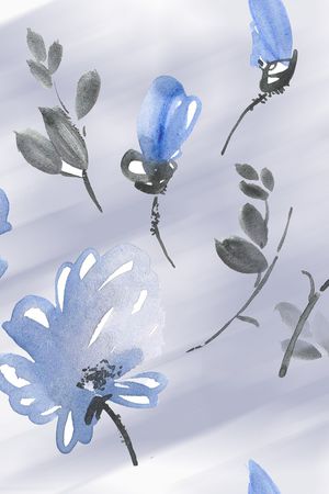 花卉印花花型图片