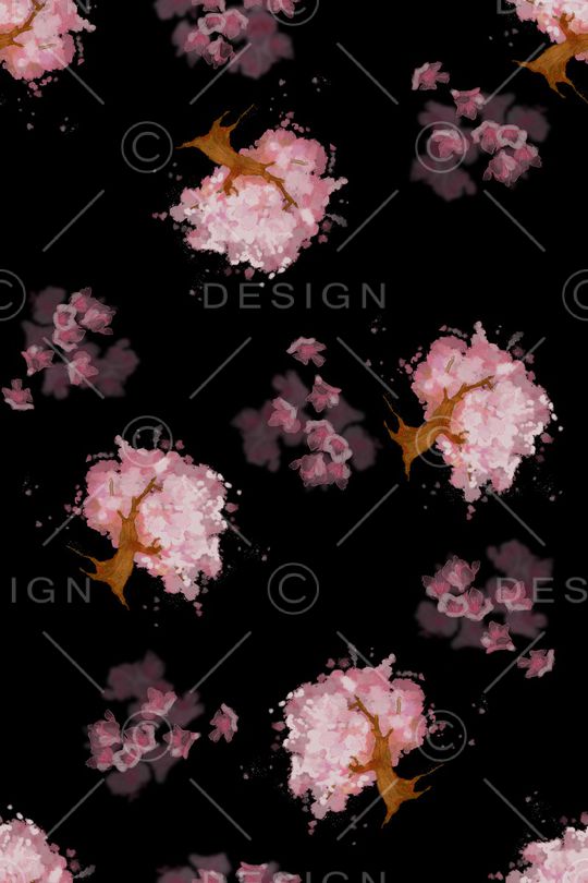 花卉印花花型图片