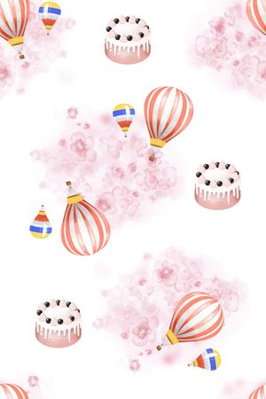 卡通印花花型图片