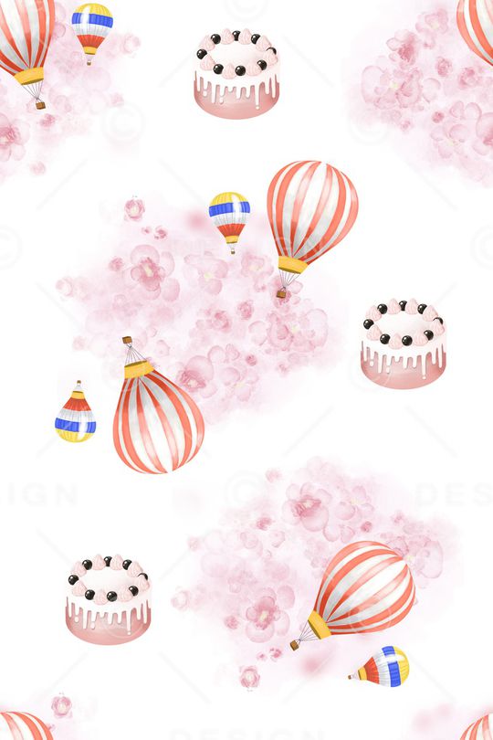 卡通印花花型图片