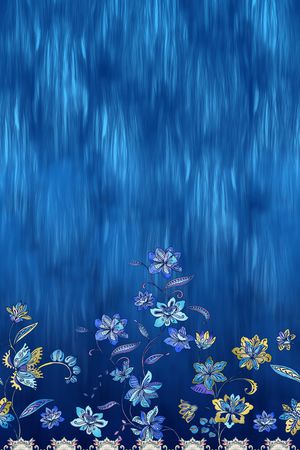 大牌风印花花型图片