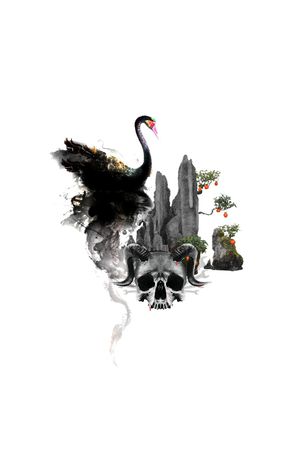 潮牌印花花型图片