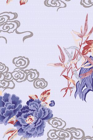 花卉印花花型图片