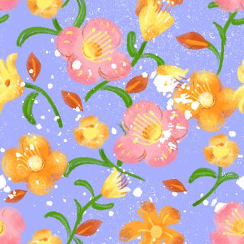 花卉印花花型图片