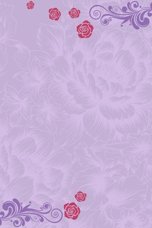 花卉印花花型图片