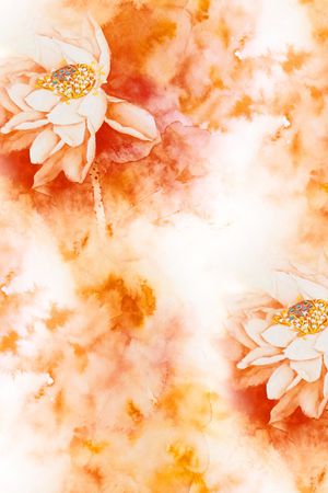 梅花印花花型图片