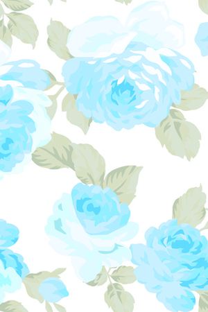 玫瑰花印花花型图片
