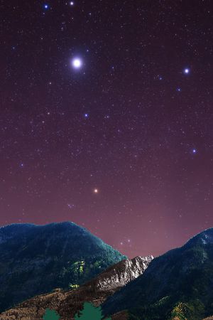 星空印花花型图片