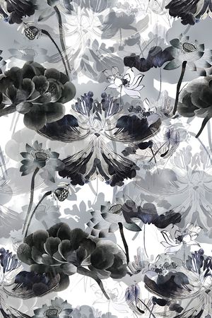 香云纱印花花型图片