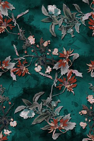 香云纱印花花型图片