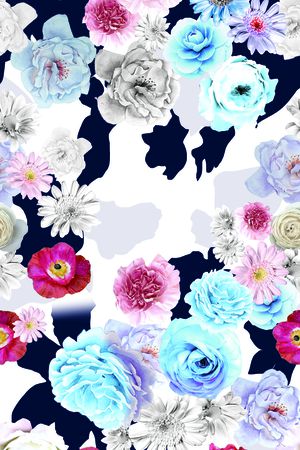 女装印花花型图片