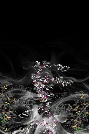 定位花印花花型图片