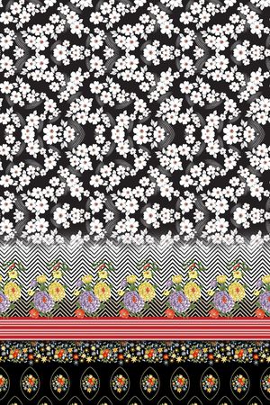 定位花印花花型图片