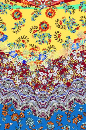 矢量印花花型图片