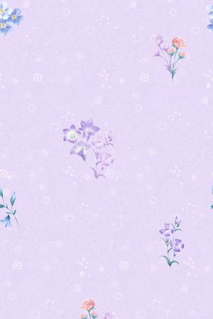 小碎花印花花型图片