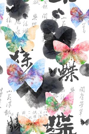 民族风印花花型图片