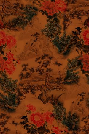 数码花型印花花型图片