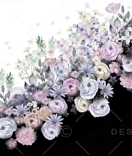 定位花印花花型图片